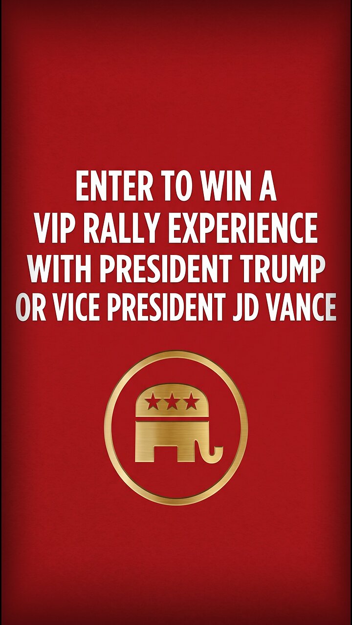 ๐จ ENTRY PASS TO HISTORY: Meet President Trump or JD Vance! thumbnail