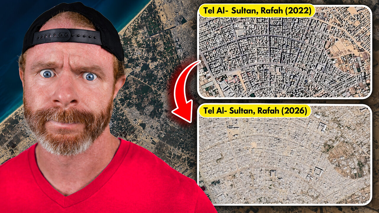 Damning Gaza Images from Google Earth! (Proof of Genocide) thumbnail
