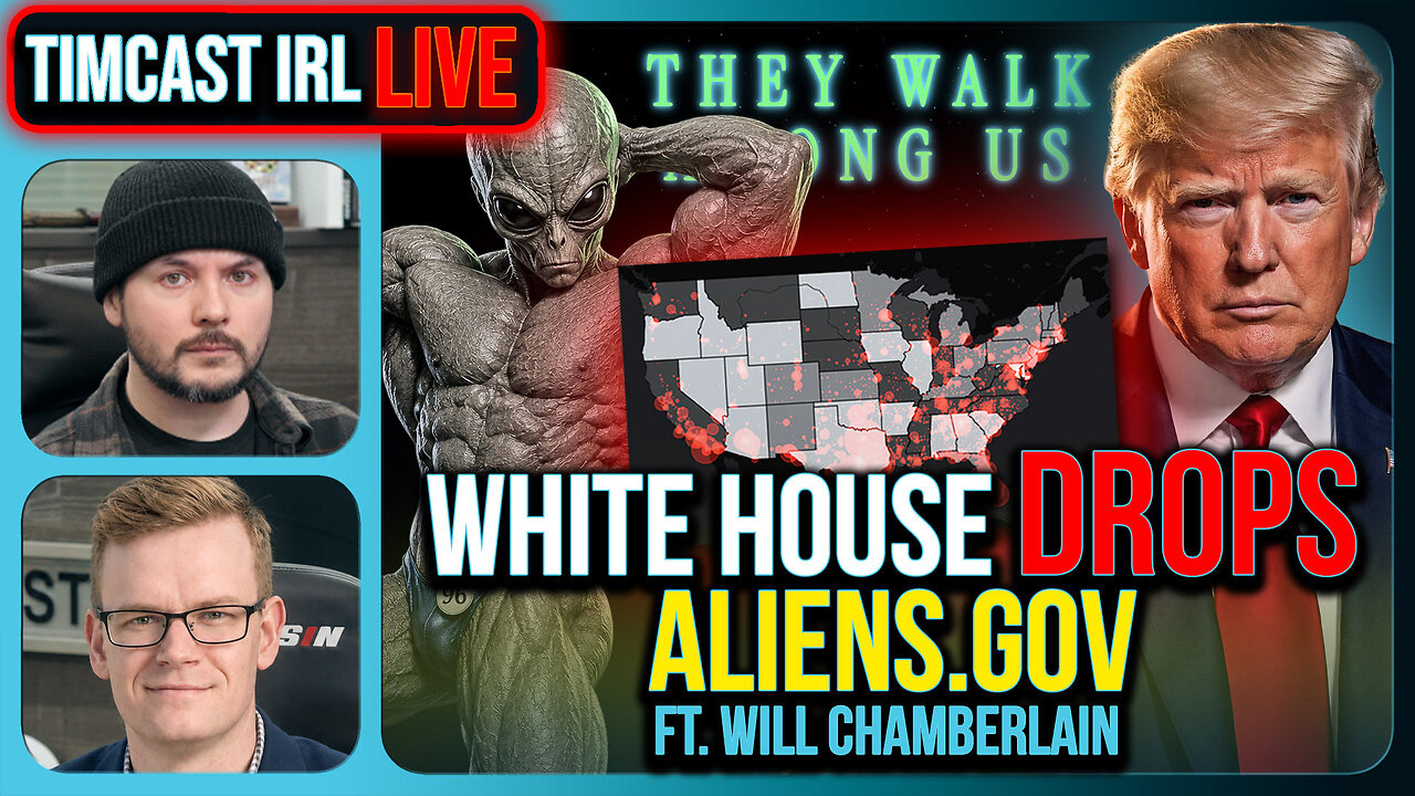 White House Drops ALIENS.GOV, Saying THEY WALK AMONG US | Timcast IRL