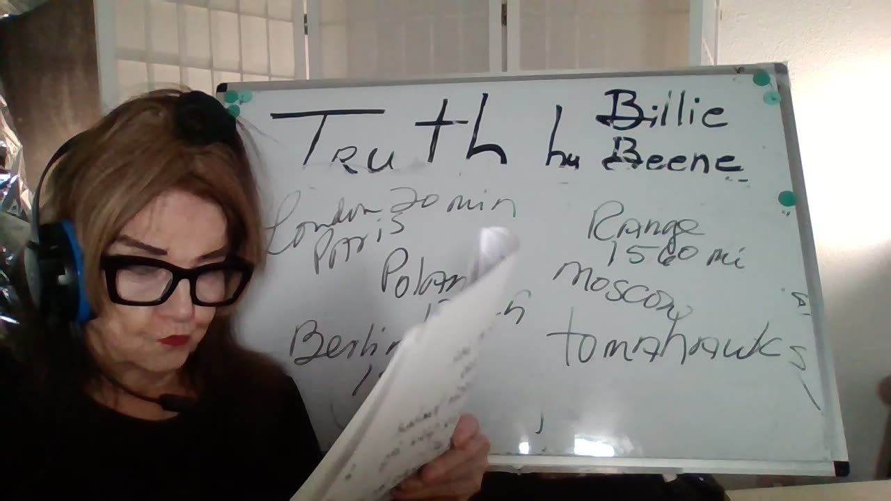 100725-1P TRUTH BY BILLIE BEENE FLASH ATLAS! EARLY WINTER! WHEN DIPLOMACY ENDS, WAR BEGINS!