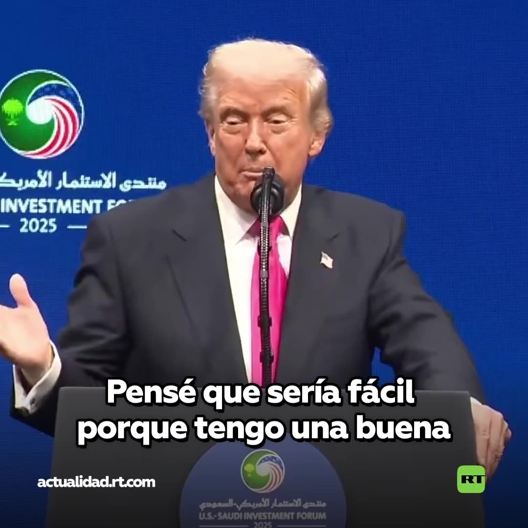 Trump: Estoy decepcionado del presidente Putin
