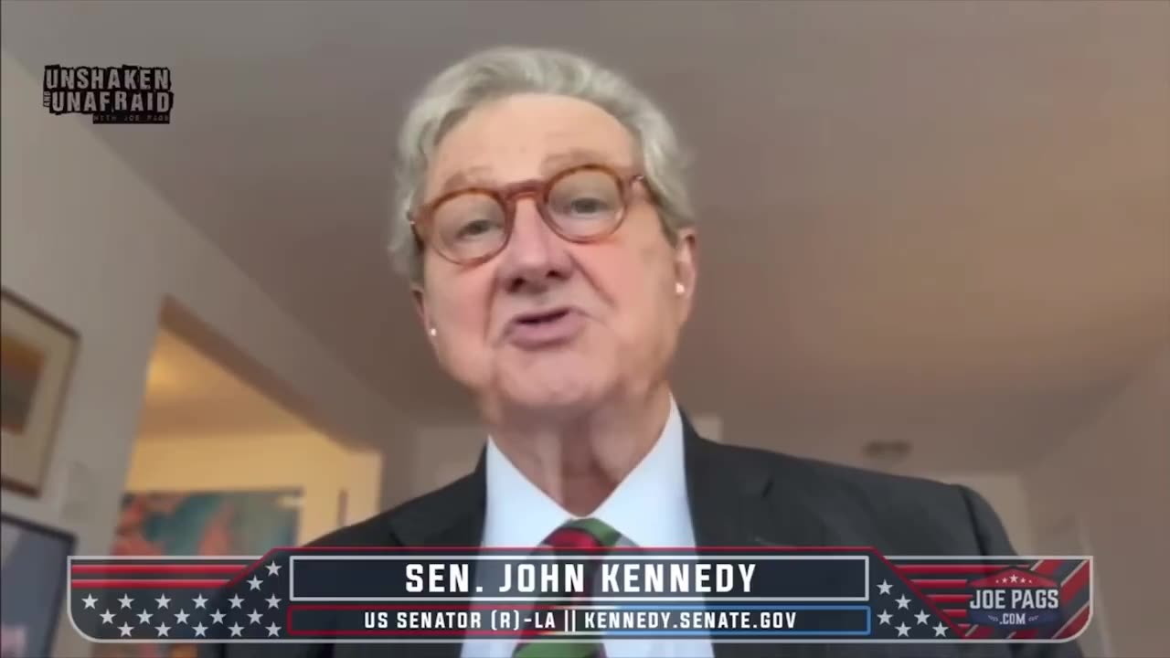 Senator John Kennedy Says Jasmine Crocketts Commitment to Acting Stupid Is Impressive