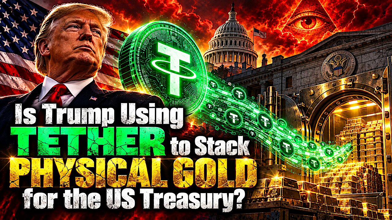 Trump Text IS TRUMP USING TETHER TO STACK PHYSICAL GOLD FOR THE US TREASURY?!?