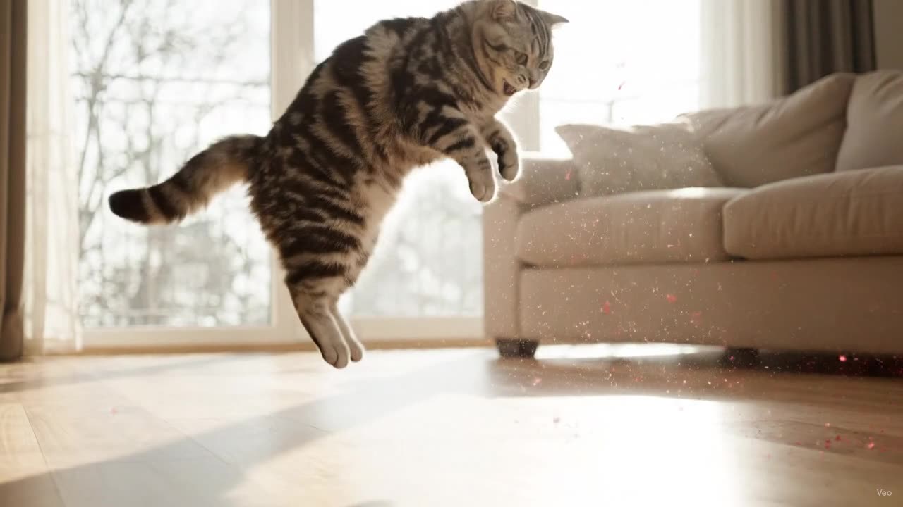 Cat vs Balloon Ends in Pure Chaos 🎈