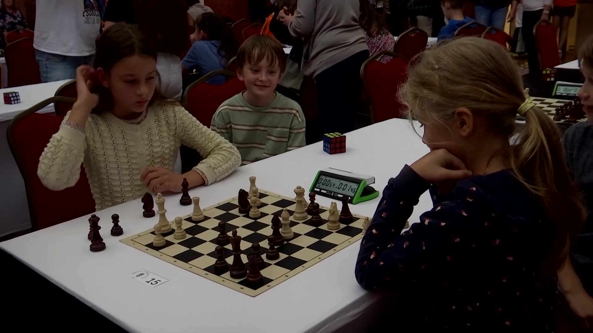 Rubiks inventor and chess grandmaster debut Rubik Chess contest