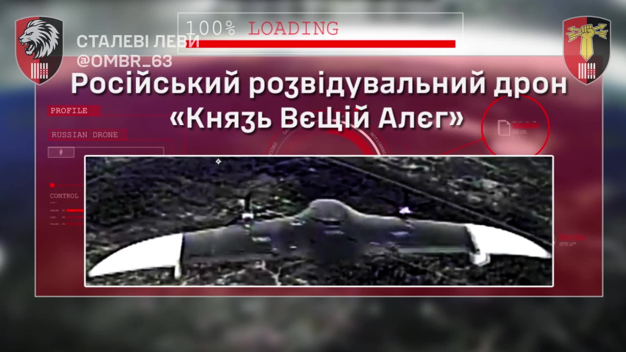 π₯ Destruction of Russian drone Knyaz Veshchiy Oleg In Lyman direction for the