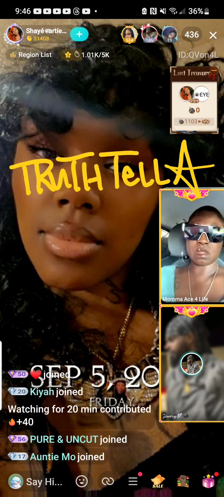 MOMMA ACE EXPLAINS TO SHAYE CARTIER HOW LADYBEE TRIED TO SET HER UP