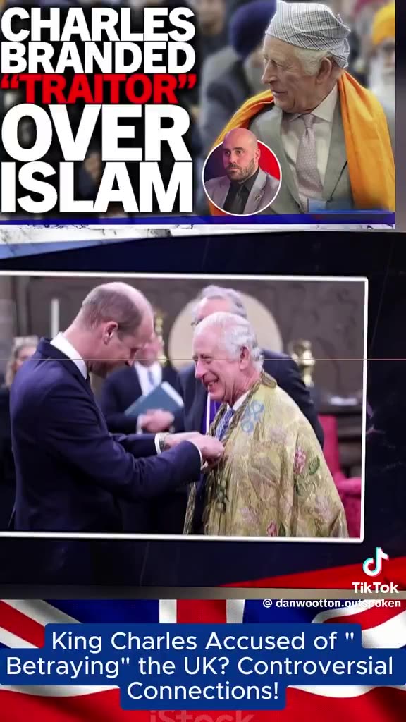 UKIP leader Nick Tenconi branded King Charles a traitor over Islam..