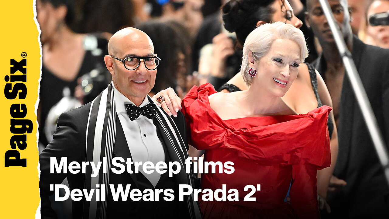 Meryl Streep films Devil Wears Prada 2 fashion week scene