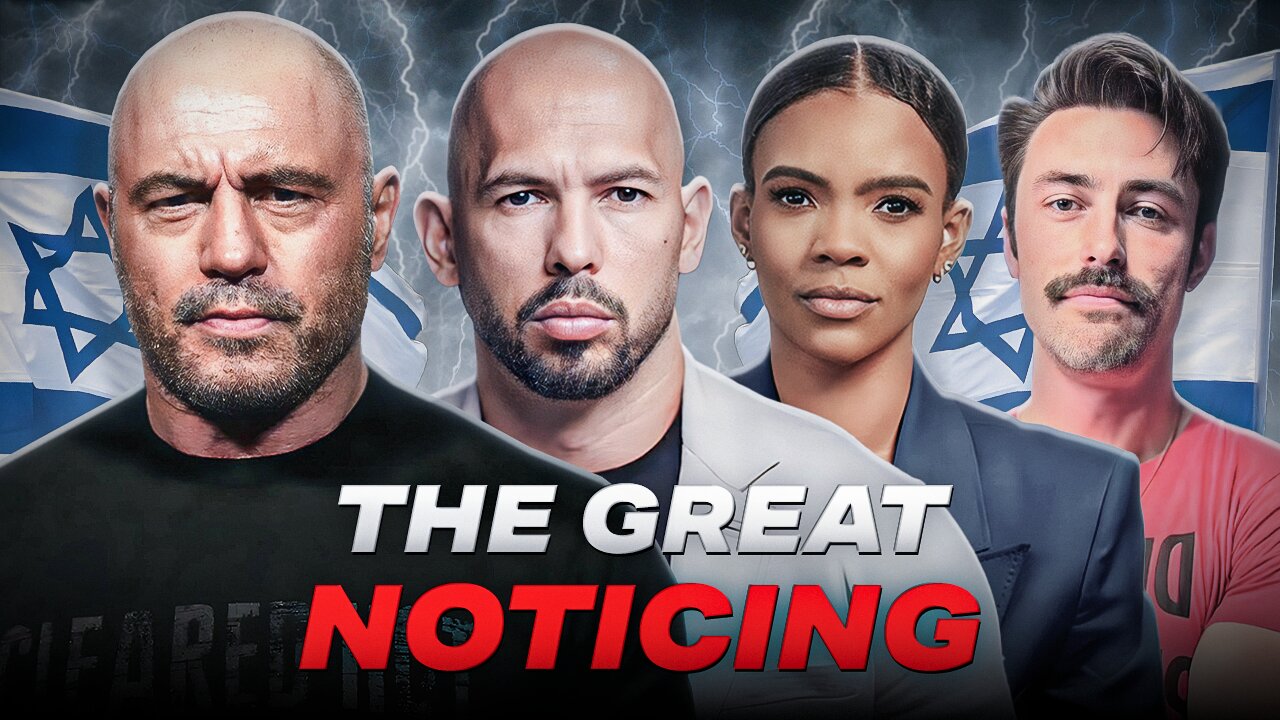 The Great Noticing Has Begun. Exposing Israel...