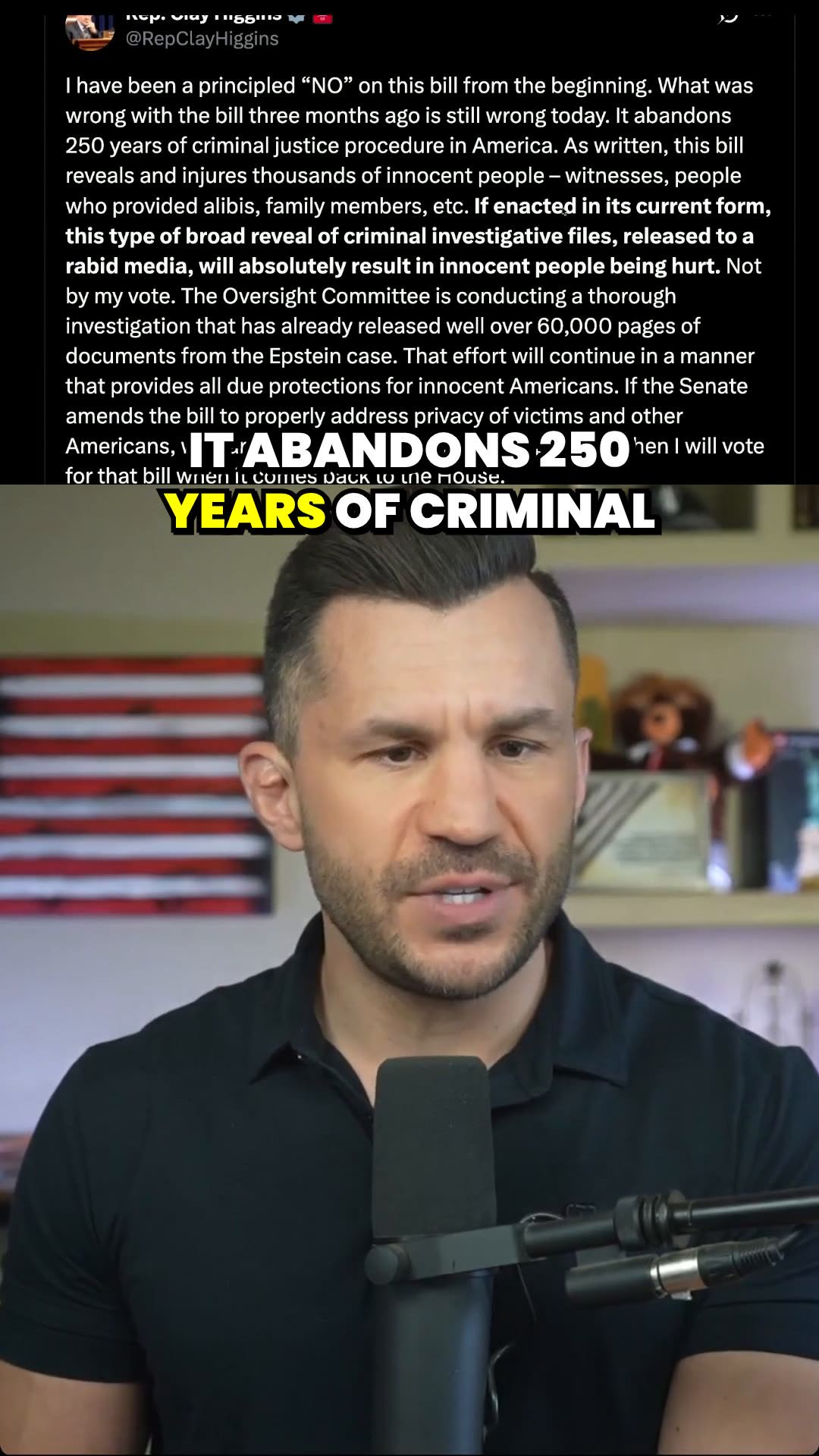 Why One Lawmaker Said NO to RELEASING Epstein Files