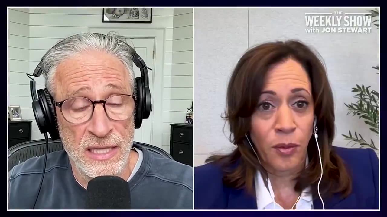 Jon Stewart *DOESNT BUY* Kamala Harris MAIN EXCUSE for losing 2024 campaign HARRIS: