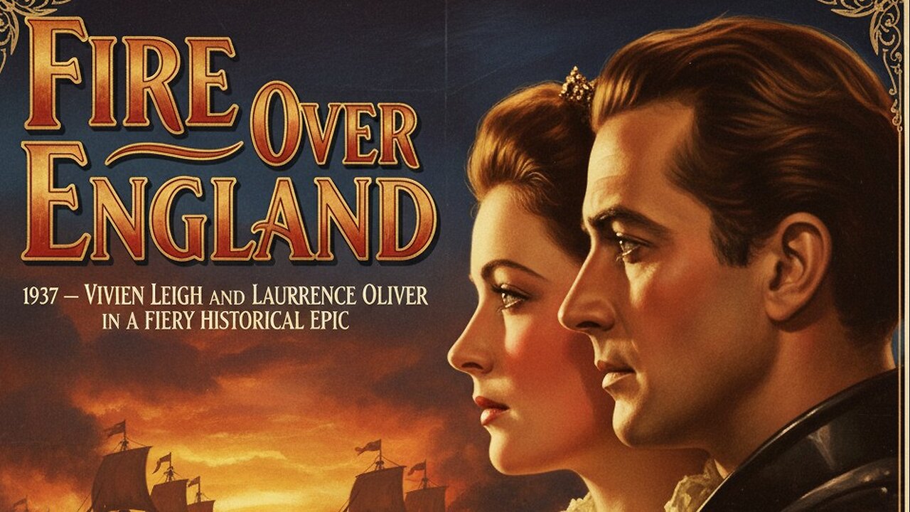 Fire Over England (1937) – Vivien Leigh and Laurence Olivier in a Fiery Historical Epic
