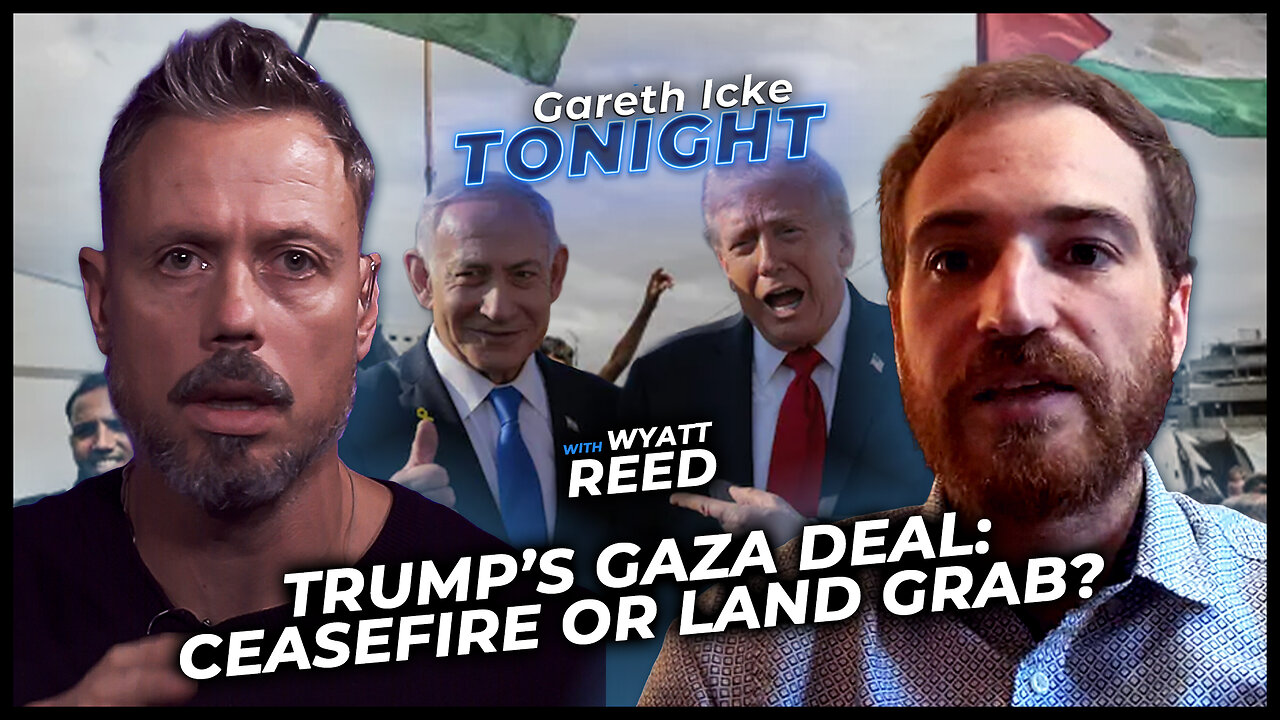 Trumps Gaza Ceasefire Betrayal - Greater Israel Plot EXPOSED