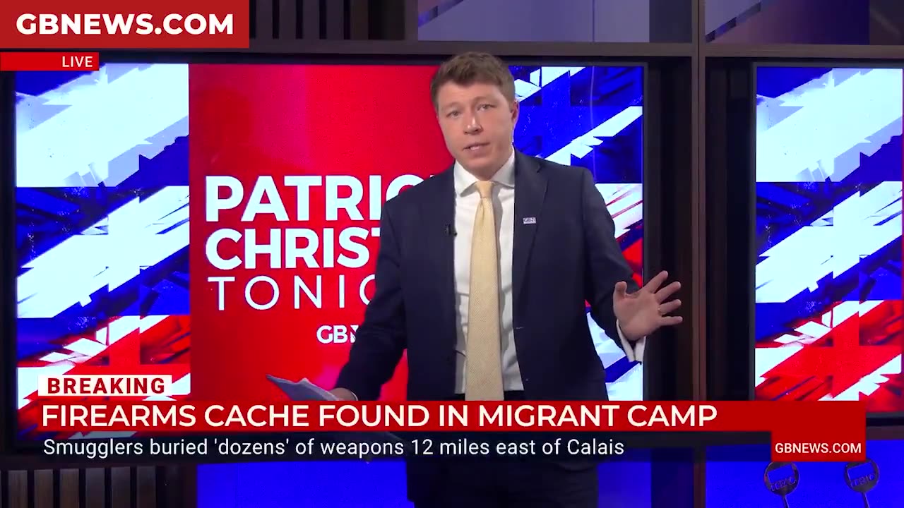 🚨 BREAKING NEWS: MASSIVE CACHE OF WEAPONS FOUND AT CAMP IN CALAIS...