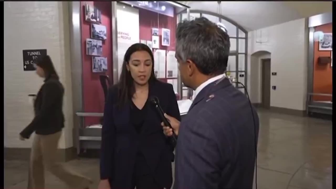 Their other talking point. AOC “Donald Trump had a very close personal relationship Epstein