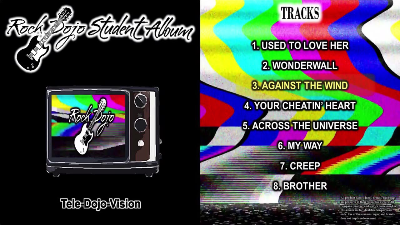 Rock Dojo Student Album #43 Tele-Dojo-Vision: Against the Wind (Bob Segar Cover) Track 3