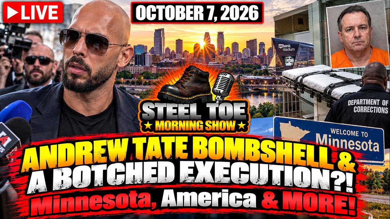 ANDREW TATE BOMBSHELL & A BOTCHED EXECUTION?! Minnesota, America & MORE ...
