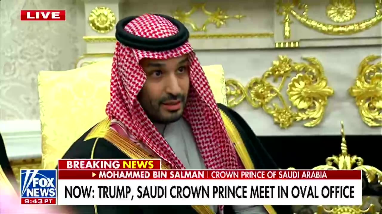 Trump defends MBS as reporter asks about murder: You dont have to embarrass our guest!