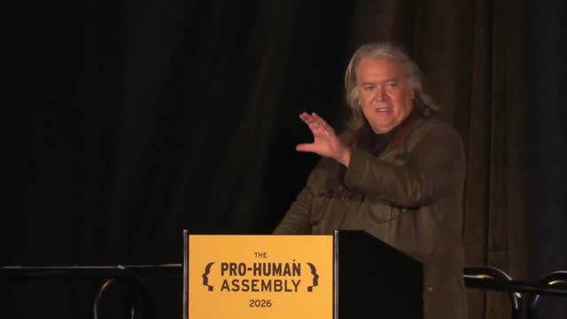 LIVE | Steve Bannon and Bernie Sanders Take On Artificial Intelligence In Washington