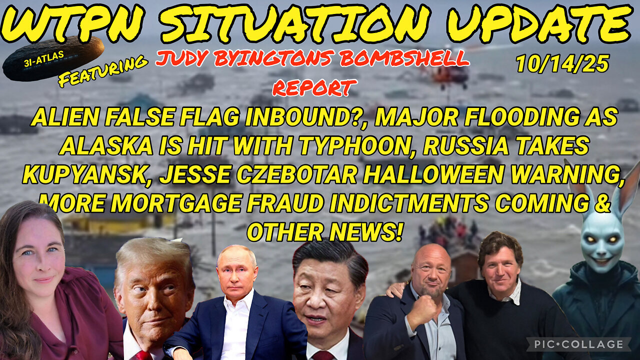 WTPN ~ Judy Byington ~ Situation Update ~ 10-14-25 ~ Trump Return ~ Restored Republic via a GCR