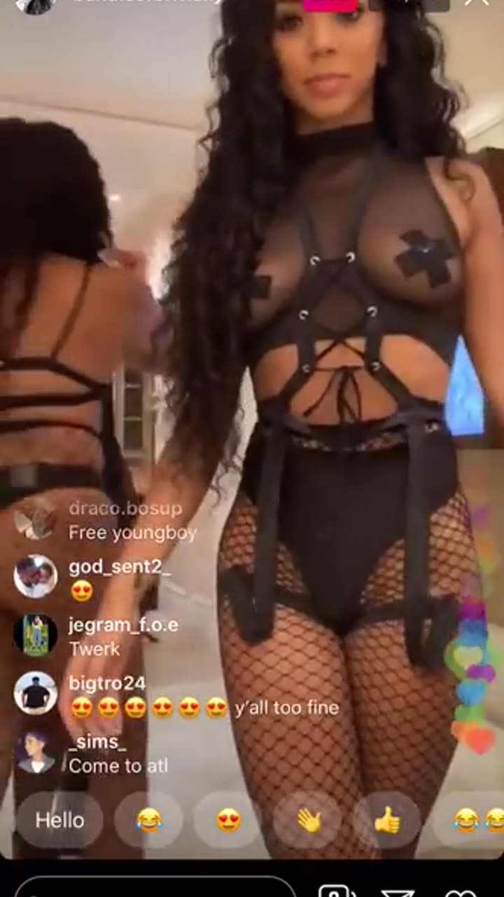 Brittany Renner & Teanna Trump