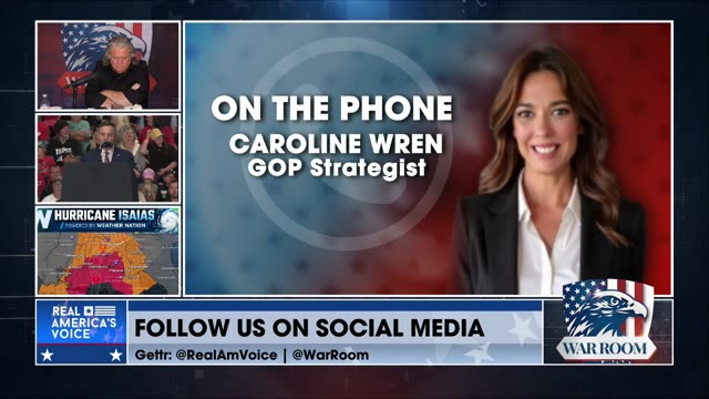 Caroline Wren: The flu doesn’t keep you off the campaign trail for 13 freaking days in the home stretch of a campaign. I don’t buy it. I think he had 