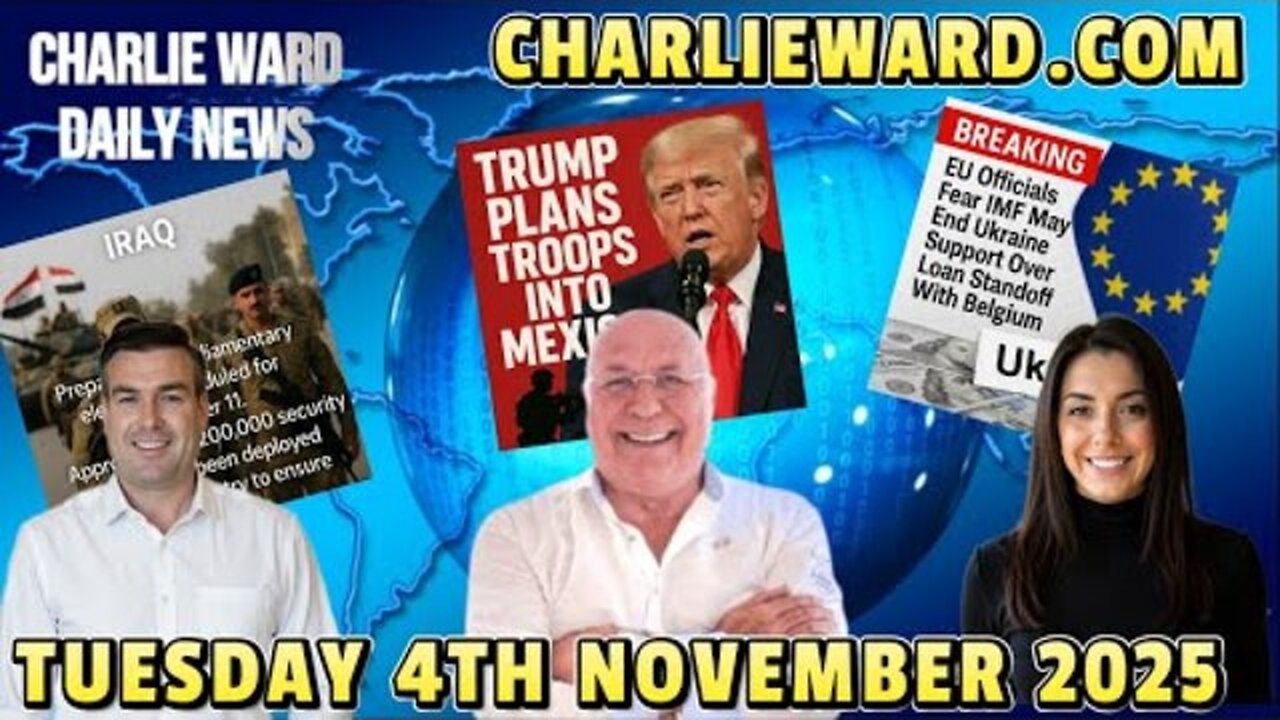 CHARLIE WARD DAILY NEWS WITH CHARLIE WARD, PAUL BROOKER & DREW DEMI TUESDAY 4TH