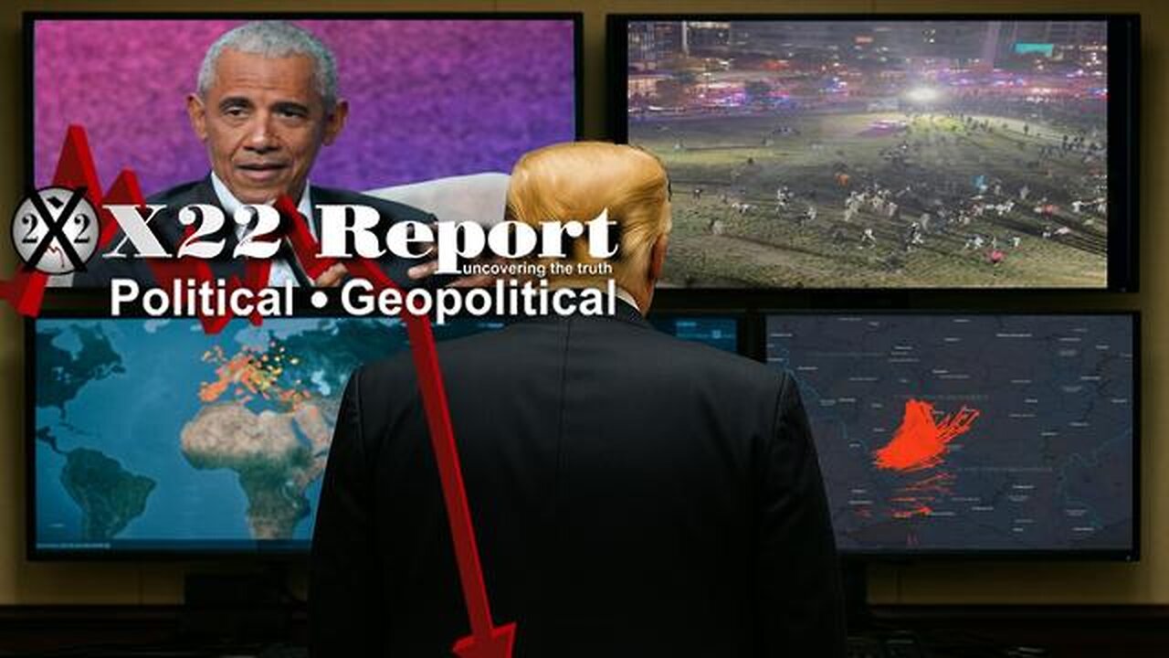 Ep 3765b-Obama Prepping To Resist Trump,[FF] Countered,When All Exposed D Party Will Cease To