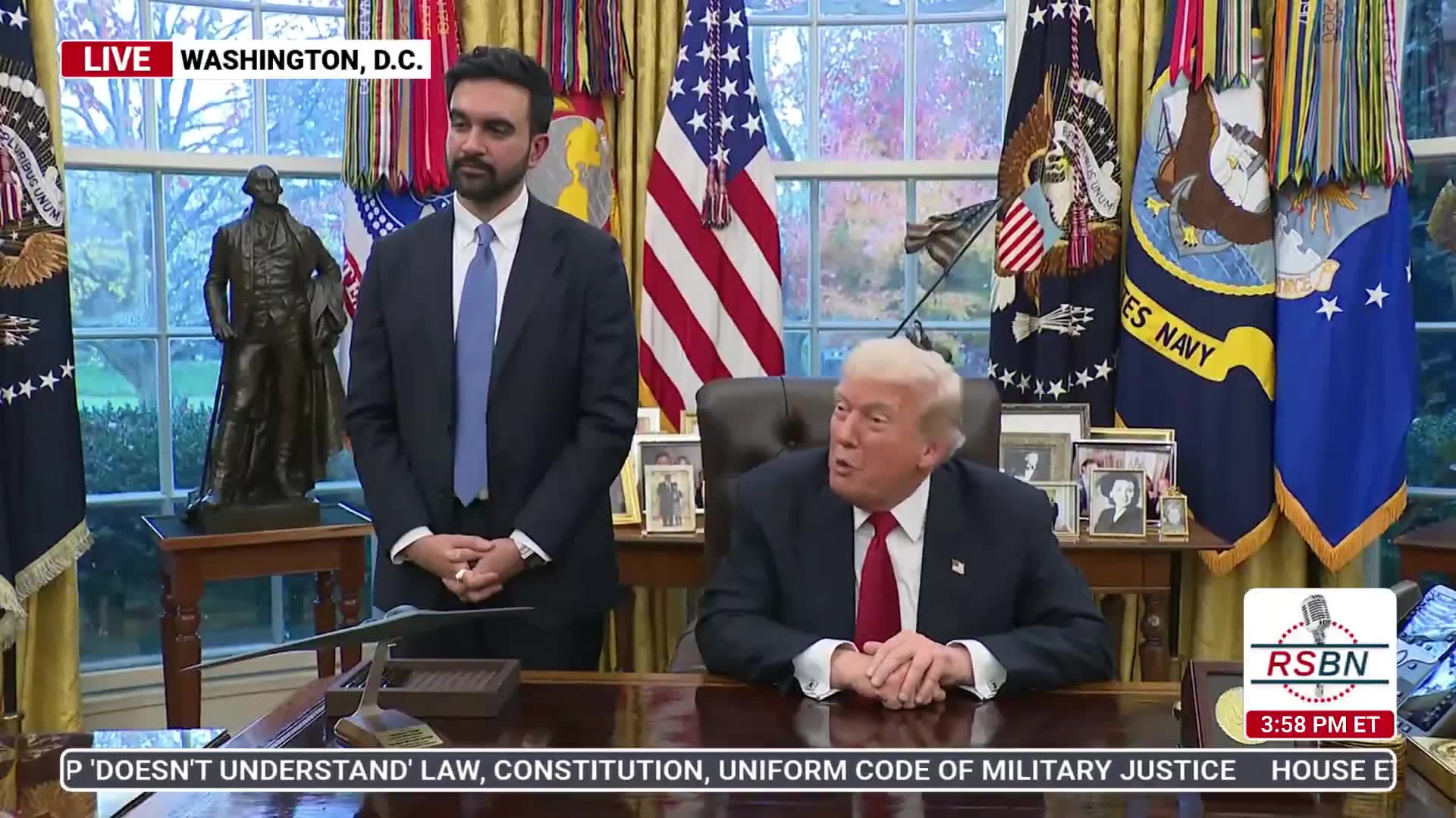 WE HAVE ONE THING IN COMMON...: Trump, Mamdani Strike Cordial Tone in Oval Office Meetup