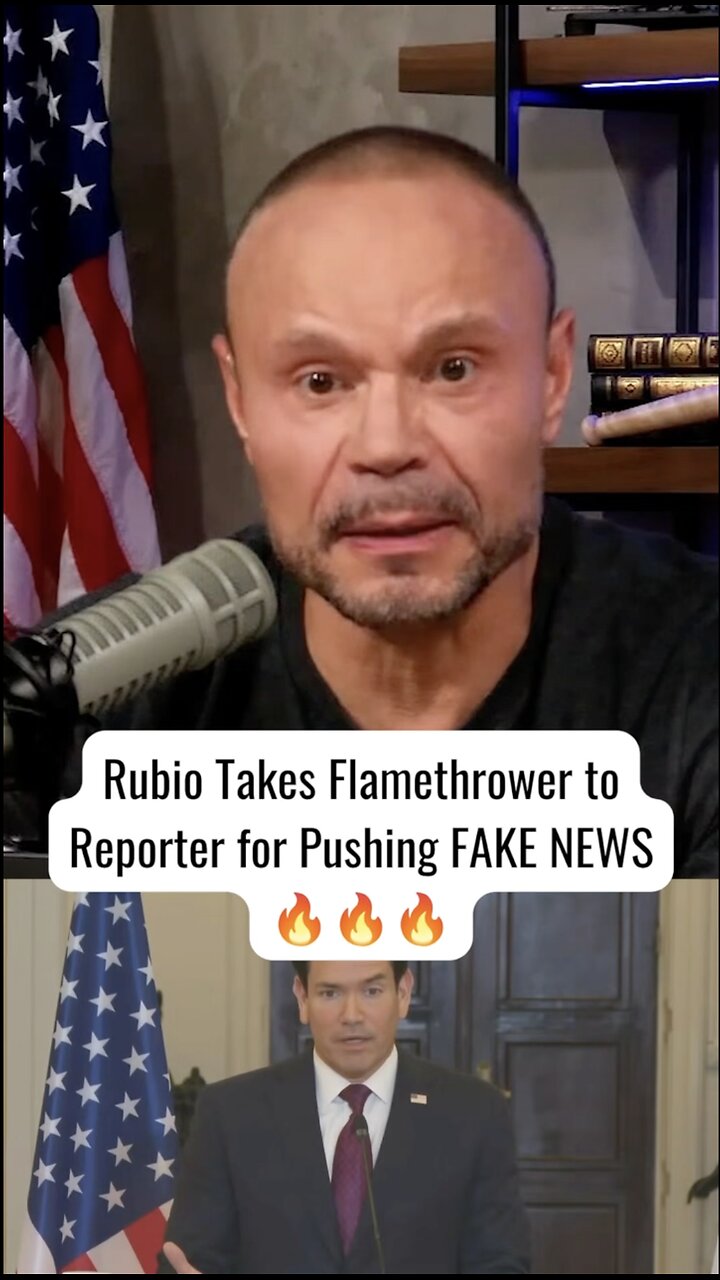 Rubio Takes Flamethrower to Reporter for Pushing FAKE NEWS thumbnail