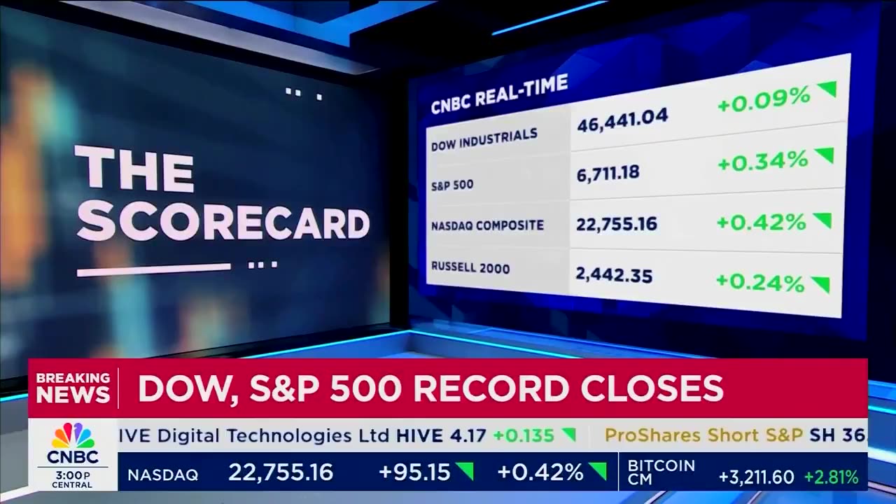 STOCKS Shaking off the Shutdown 📈 The Dow and S&P 500 hit all time highs