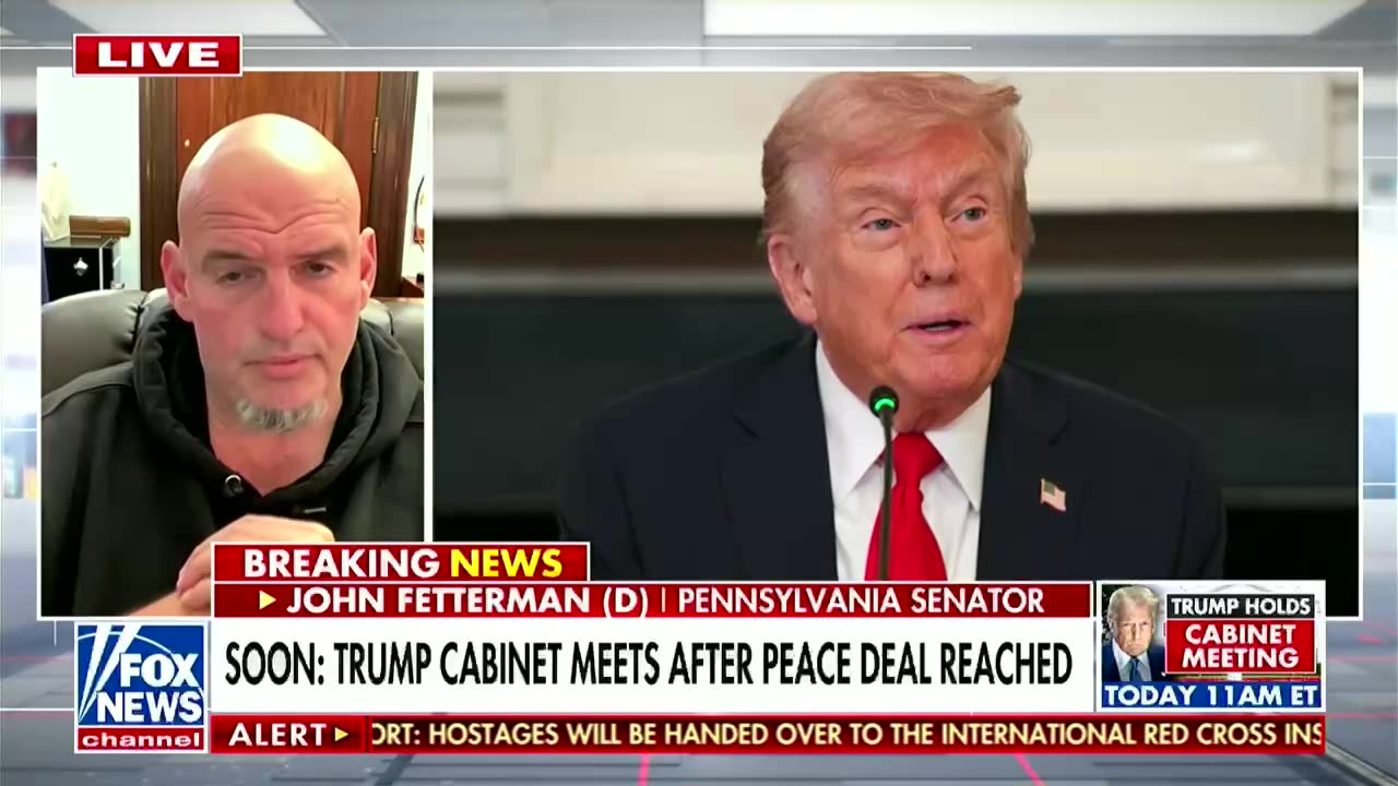 Fetterman: Ill be the Democrat leading the committee for Trumps Nobel Prize
