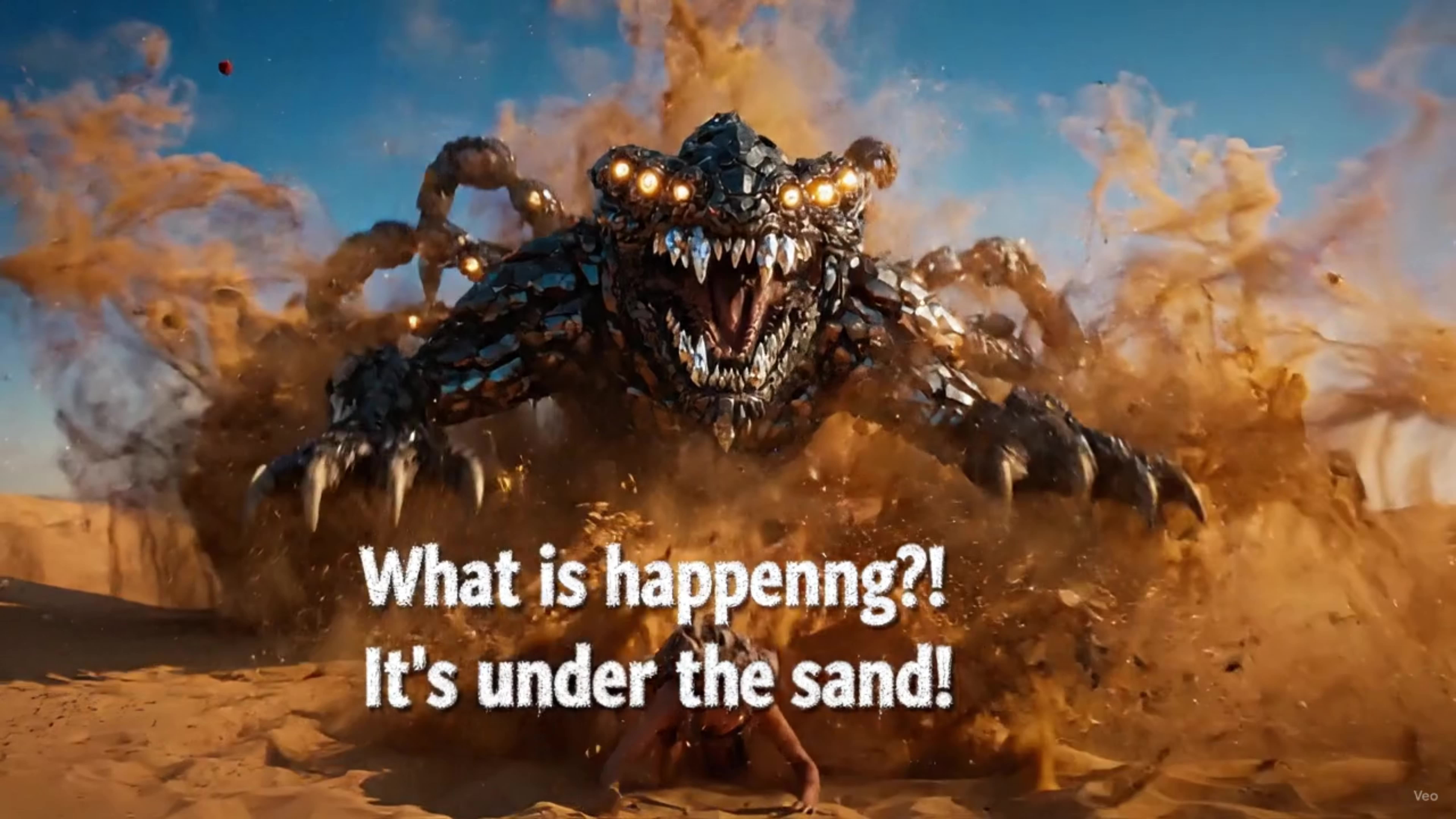 The Giant Monster Beneath the Dunes Nearly Caught Me What Was Buried Under the Desert