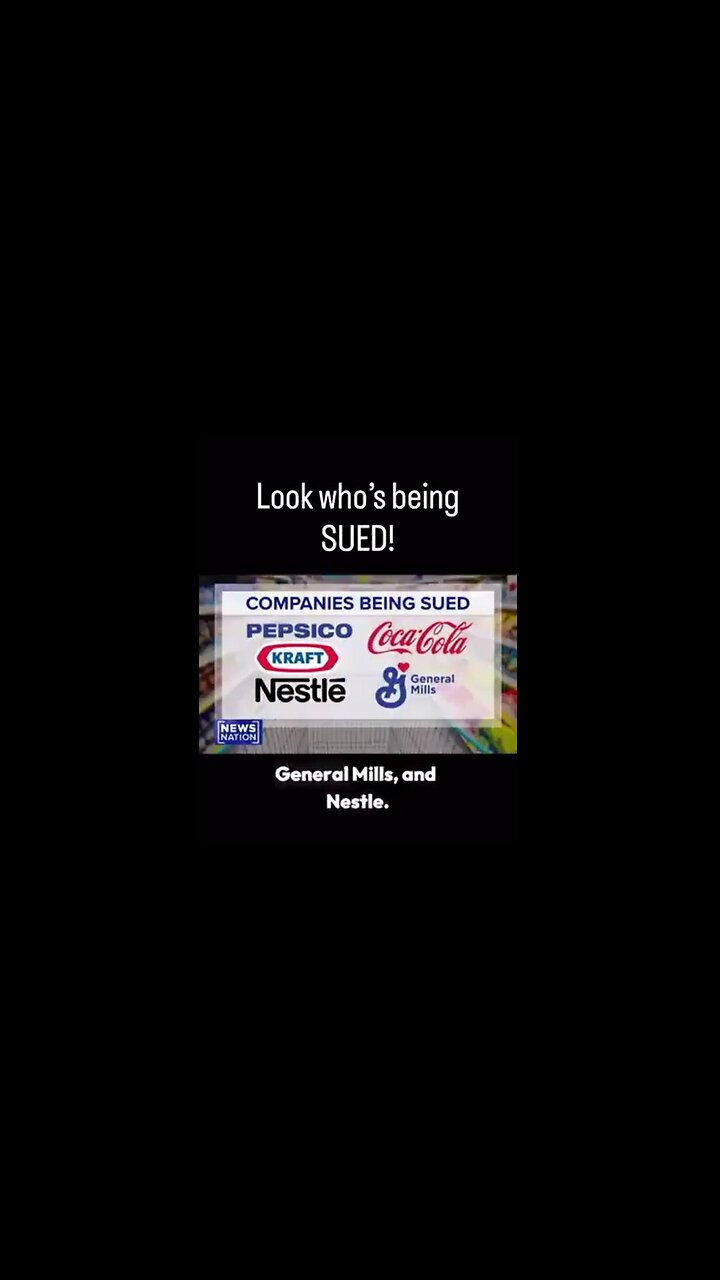 Big Food is Finally Being Held Accountable for KNOWINGLY Feeding Disease, Not Nutrition