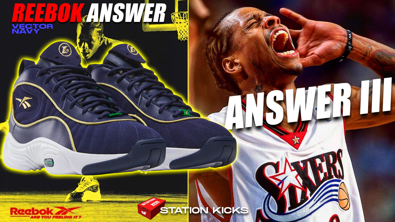 THE NEW REEBOK ANSWER III VECTOR NAVY ARRIVES!