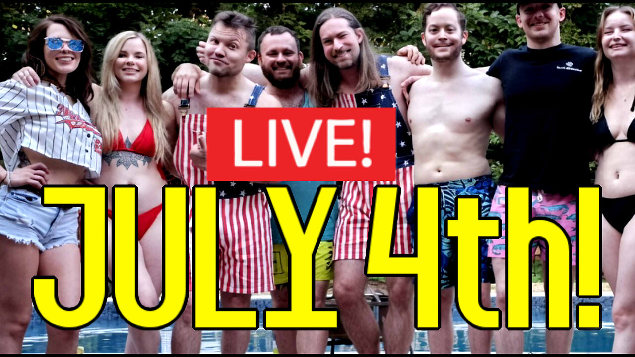 JULY 4TH! INDEPENDENCE DAY CELEBRATION LIVE! GIRLS AND SHOTS
