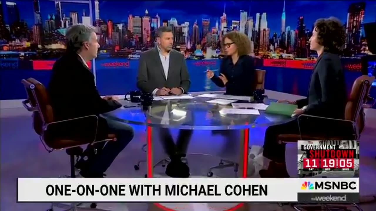 Michael Cohen to MSNBC Panel by saying James & Comey WILL BE HELD ACCOUNTABLE