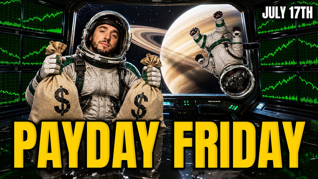 STOCK MARKET OPEN: Live Day Trading, OPEX & Payday Friday Giveaway