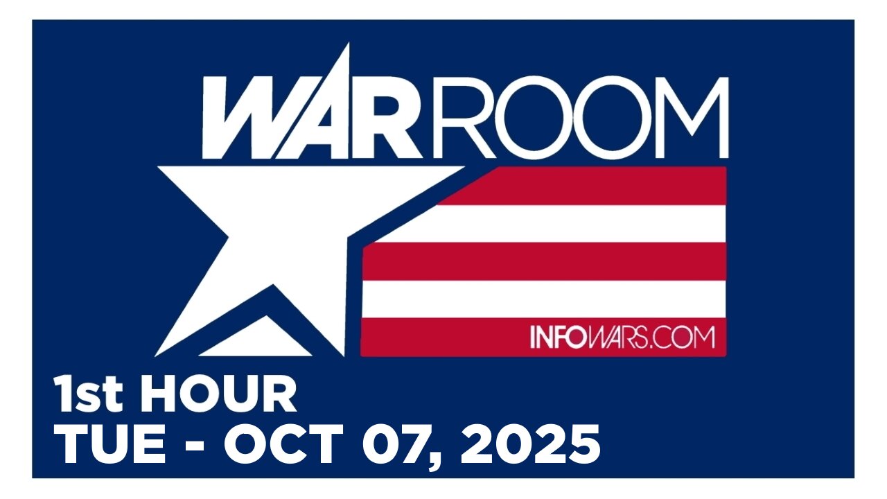 WAR ROOM [1 of 3] Tuesday 10/7/25 • CHARLIE KIRK FACED PRESSURE FROM JEWISH DONORS, News & Analysis