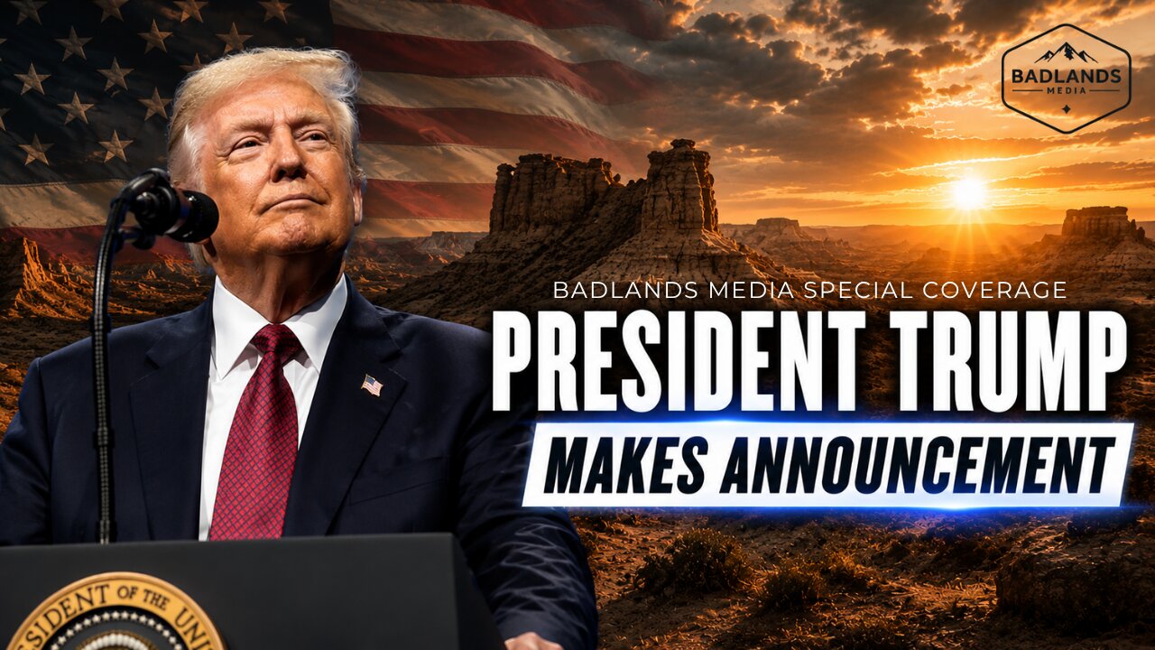Badlands Media Special Coverage - President Trumps Announcement on Transportation