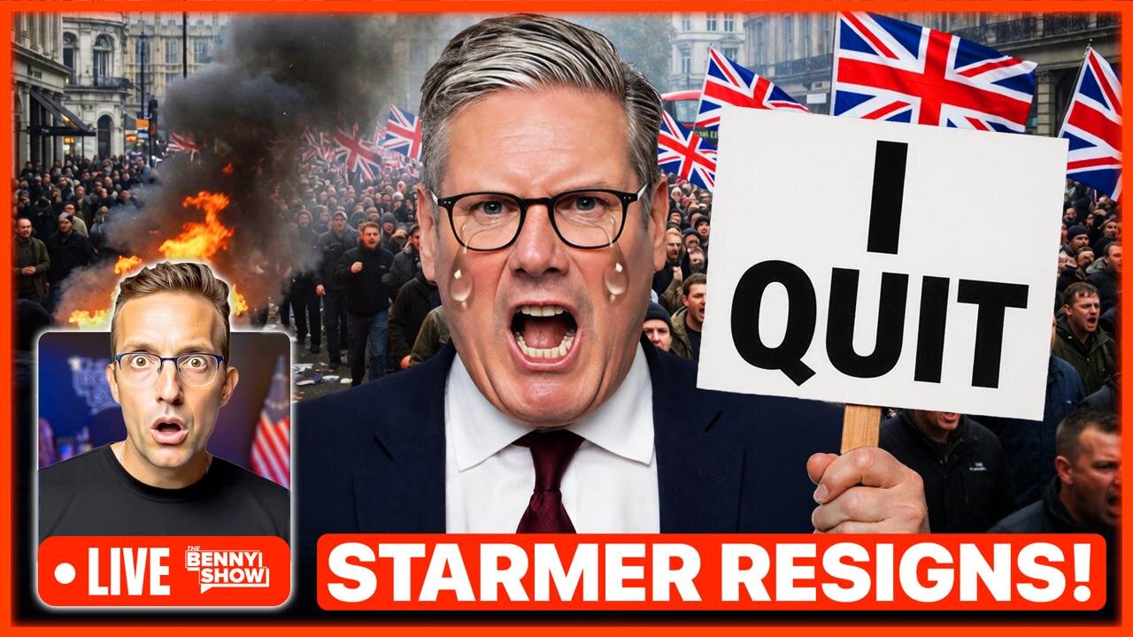 Left-Wing British Prime Minister Burst Into Tears RESIGNING on LIVE TV | The UK Revolution BEGINS 