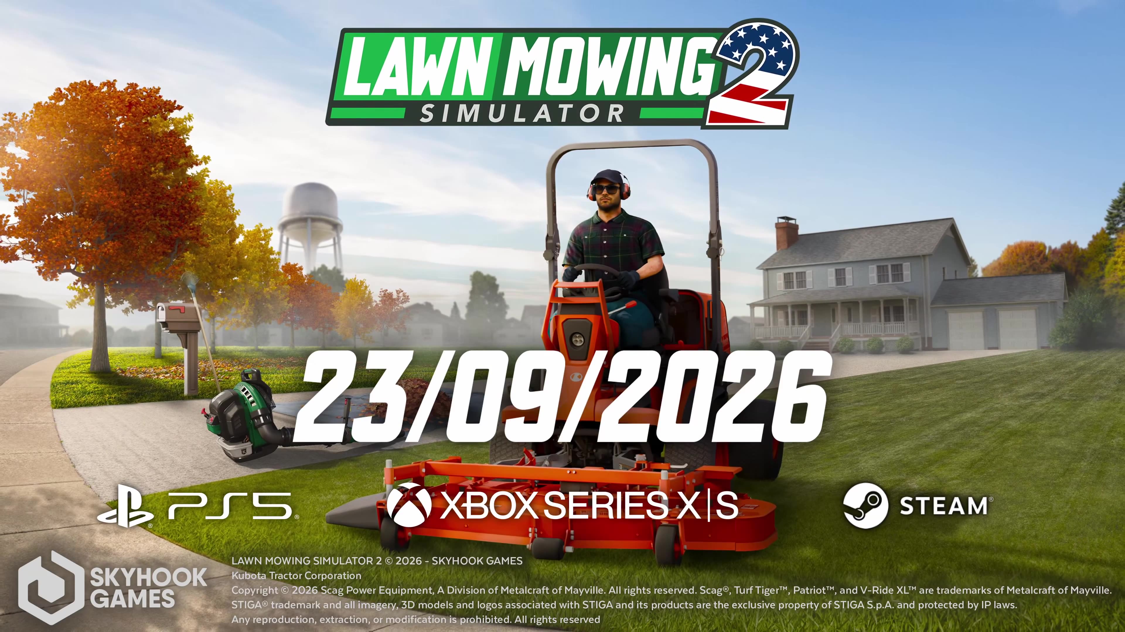 Lawn Mowing Simulator 2 | Launch Trailer