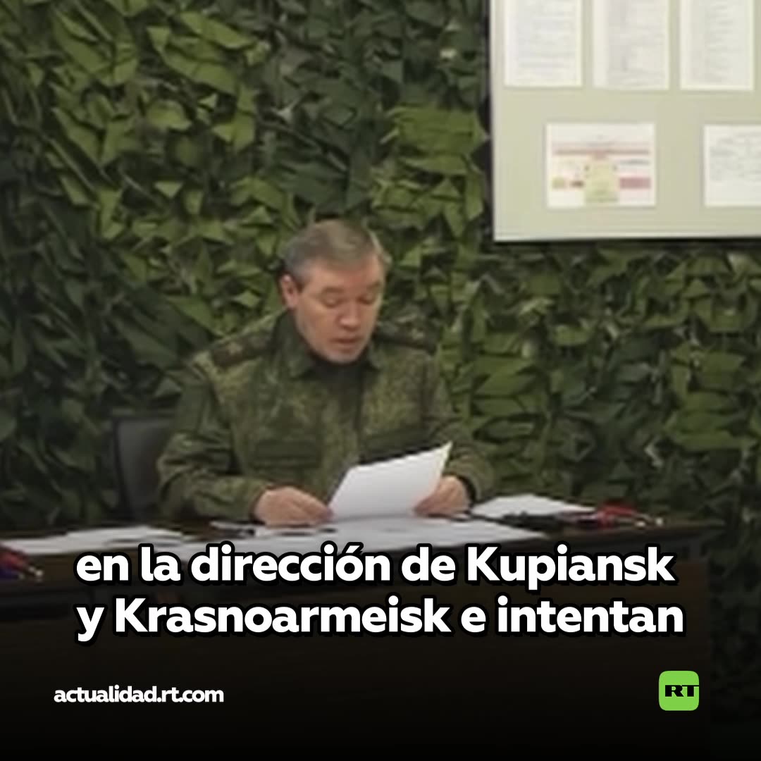 Ofensiva en un amplio frente: Jefe del Estado Mayor ruso revela los últimos avances del Ejército