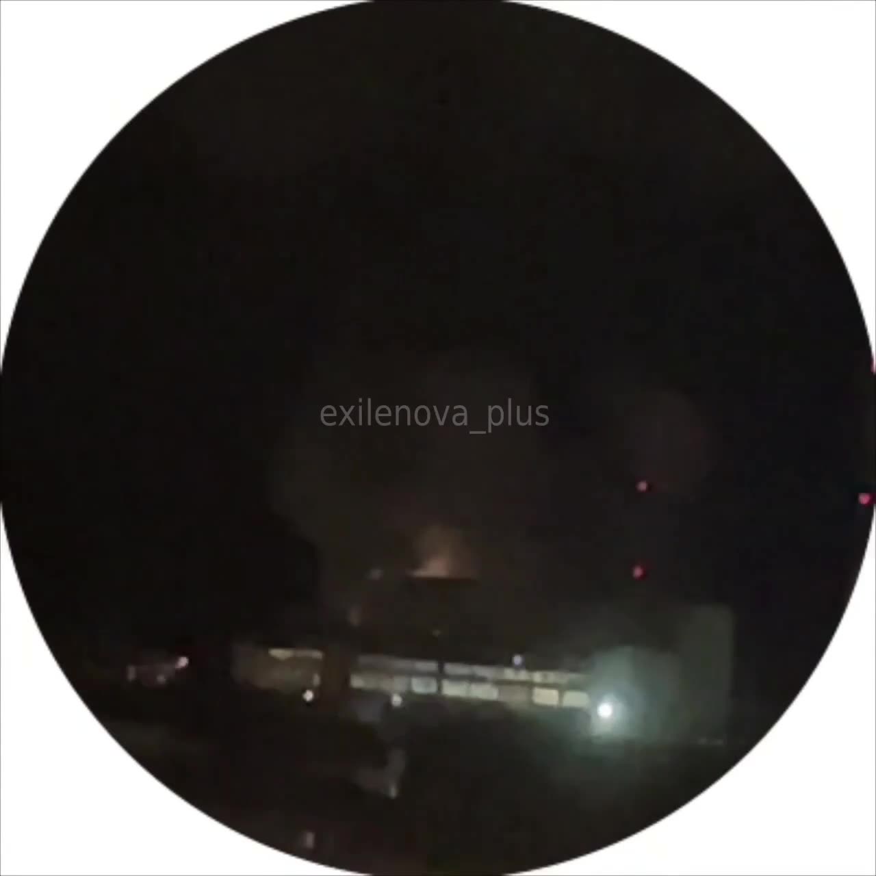 Smolensk - locals report that a CHP plant is on fire for unknown reasons.
