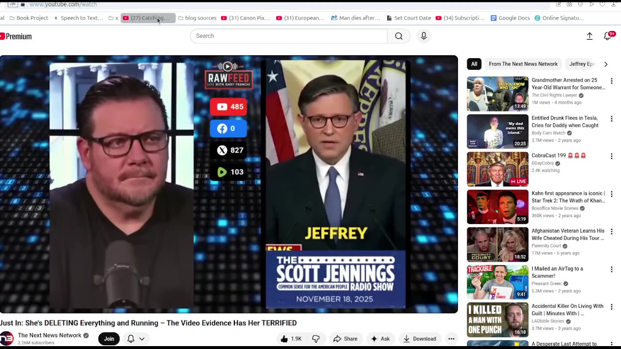 (Podcast by VanderX) Todays Political News: Epstein Files --- ICE Deportations - Venezuela Cartels Sunk!
