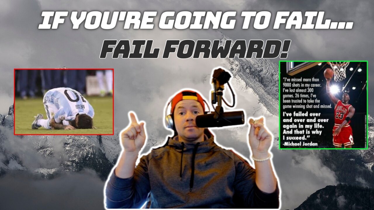 IF YOURE GOING TO FAIL...FAIL FORWARD! | Stop setting arbitrary deadlines on your goals!