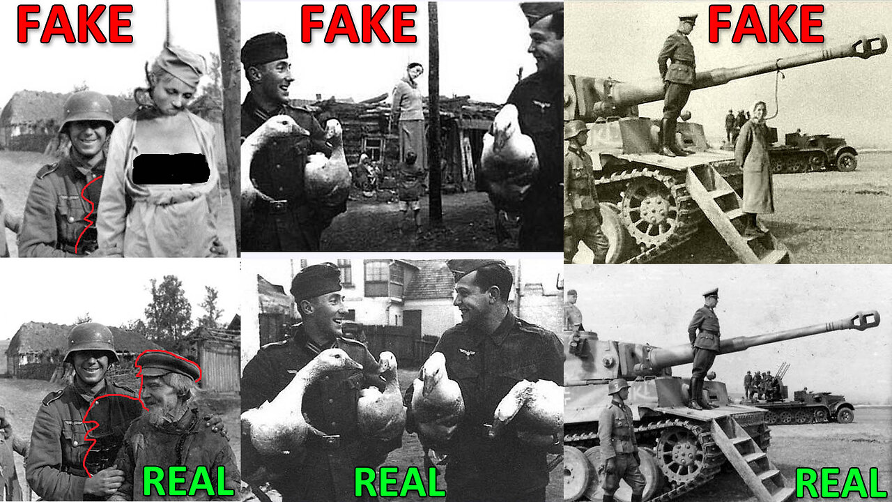 Holocaust Atrocity Propaganda: Mislabeled & Fake Photos to Dupe the Public 🤥✡️