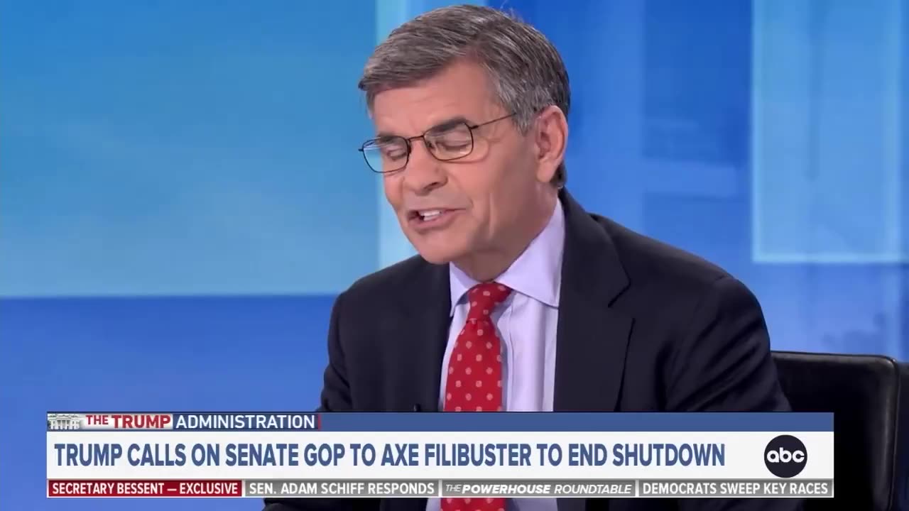 Scott Bessent Slams George Stephanopoulos to His Face for Massive Hypocrisy on Government Shutdowns