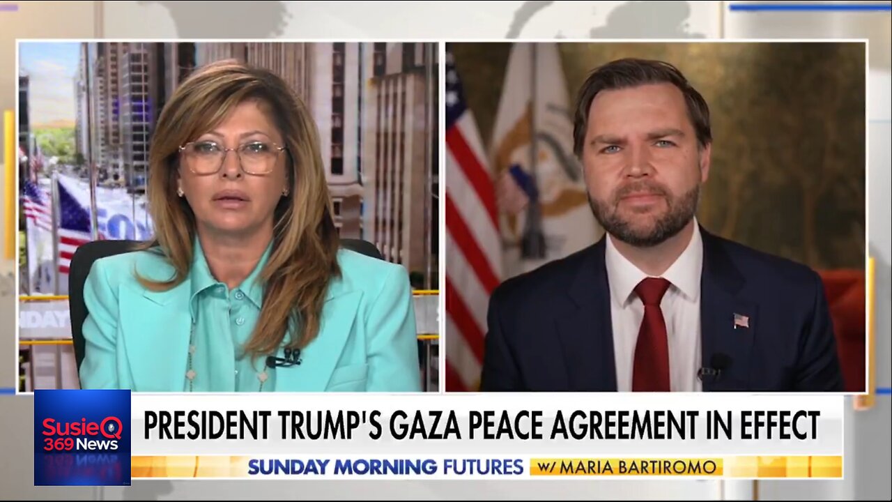 JD VANCE ON TRUMPS GAZA PEACE DEAL